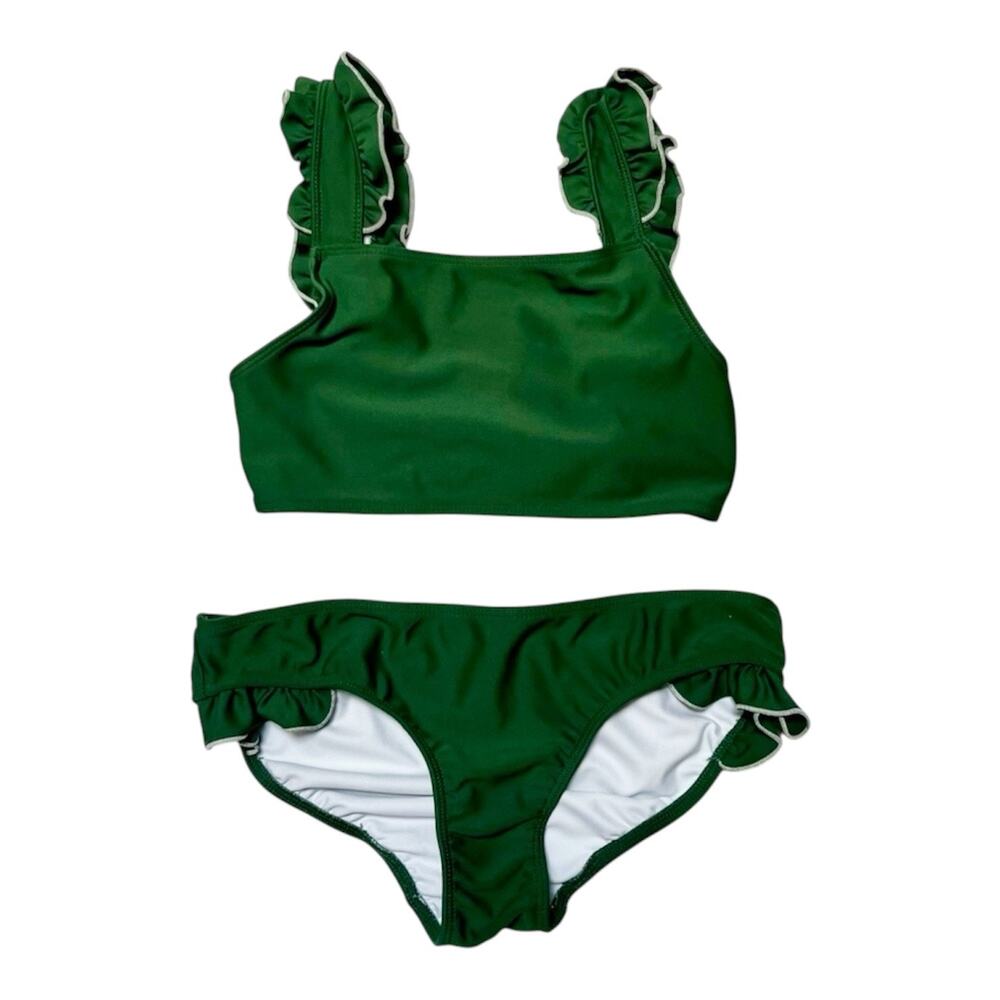Minnow Ruffle Strap Bikini Swim Suit Size 11/12